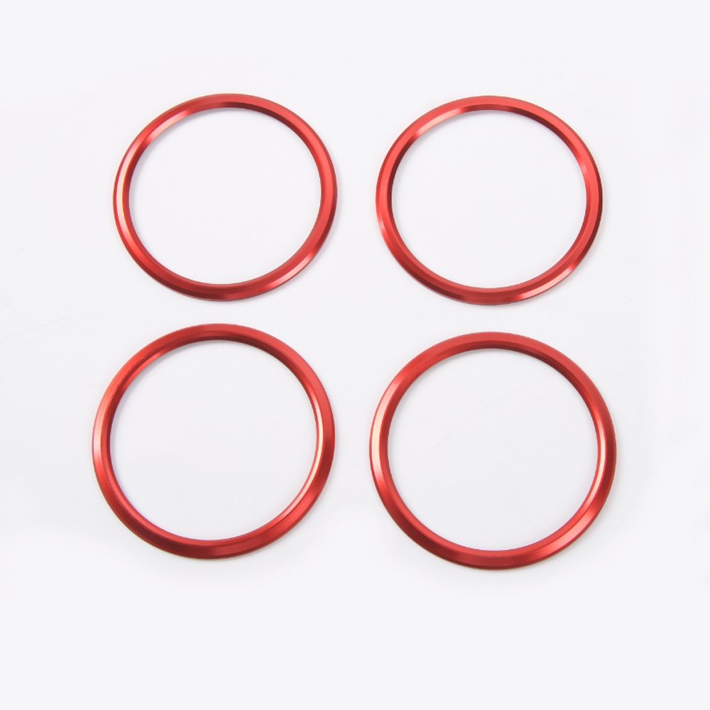 BORUIEN small red vent ring accent for Camaro dashboard