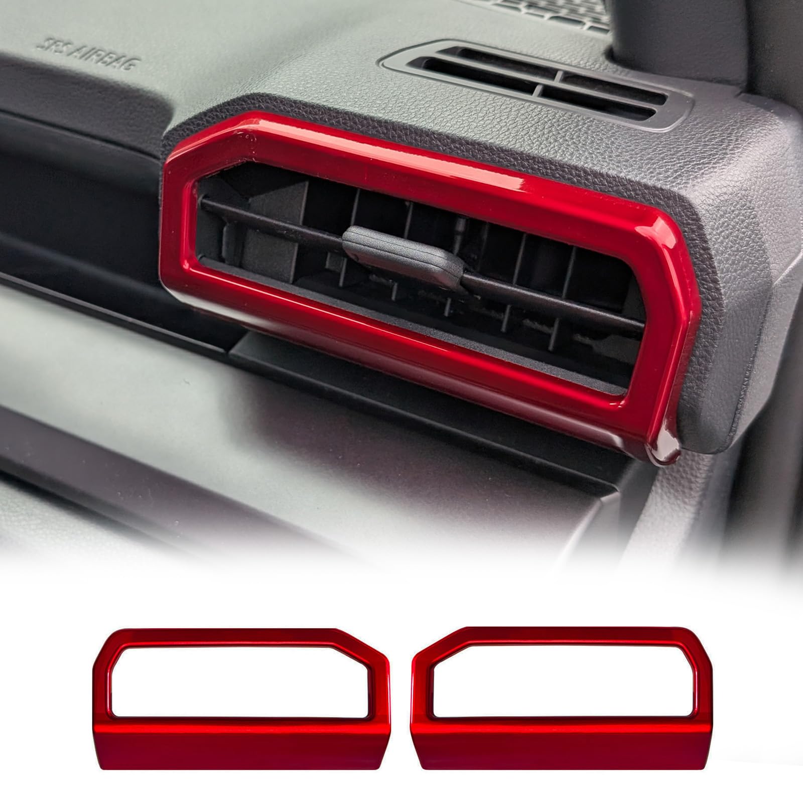 BORUIEN dashboard vent cover for Toyota 4Runner adds premium interior look