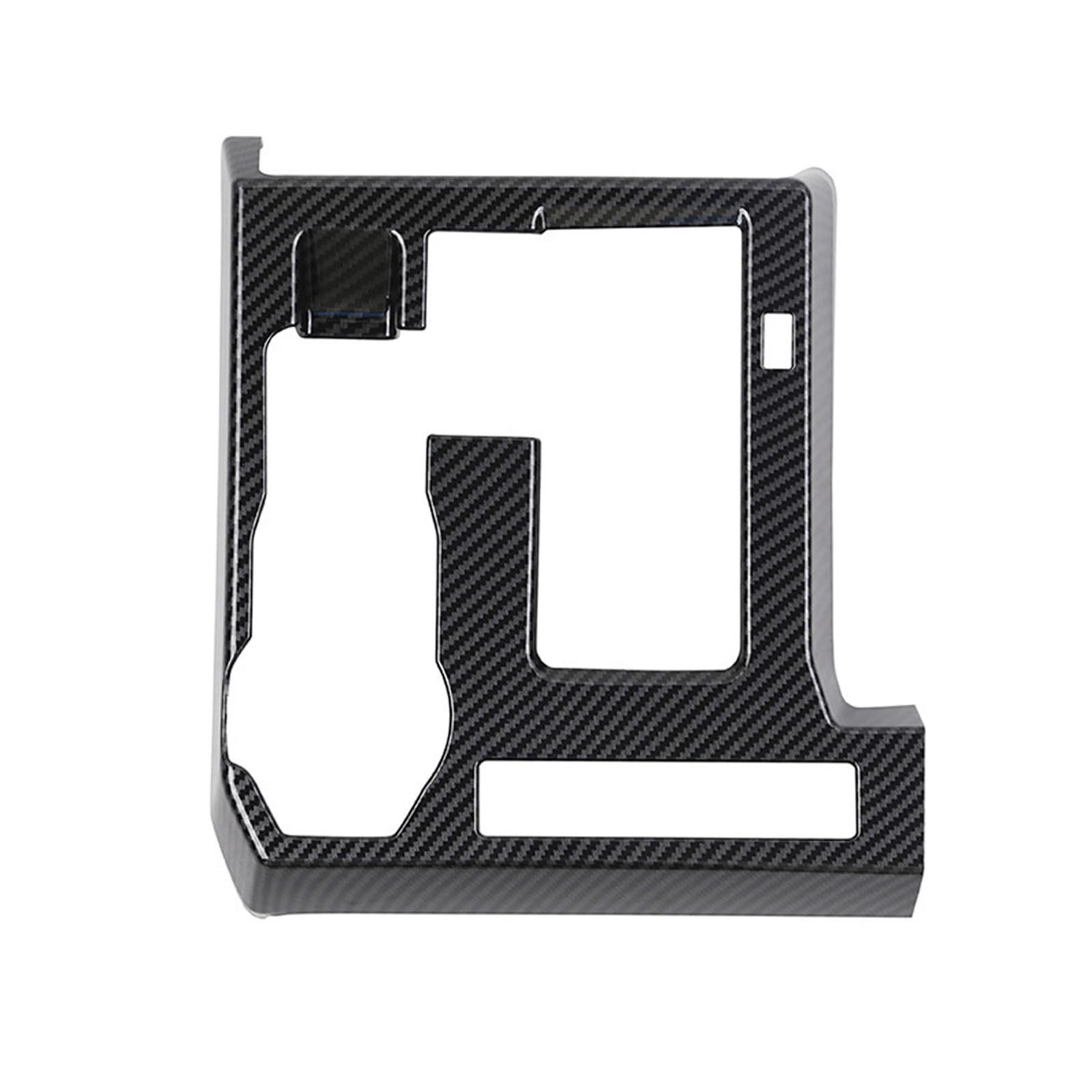 BORUIEN center console decor for Tacoma adds color and scratch resistance.