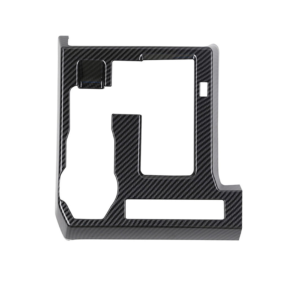 BORUIEN center console decor for Tacoma adds color and scratch resistance.