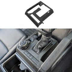 BORUIEN Tacoma dashboard trim in black wood grain modernizes cabin and resists wear.