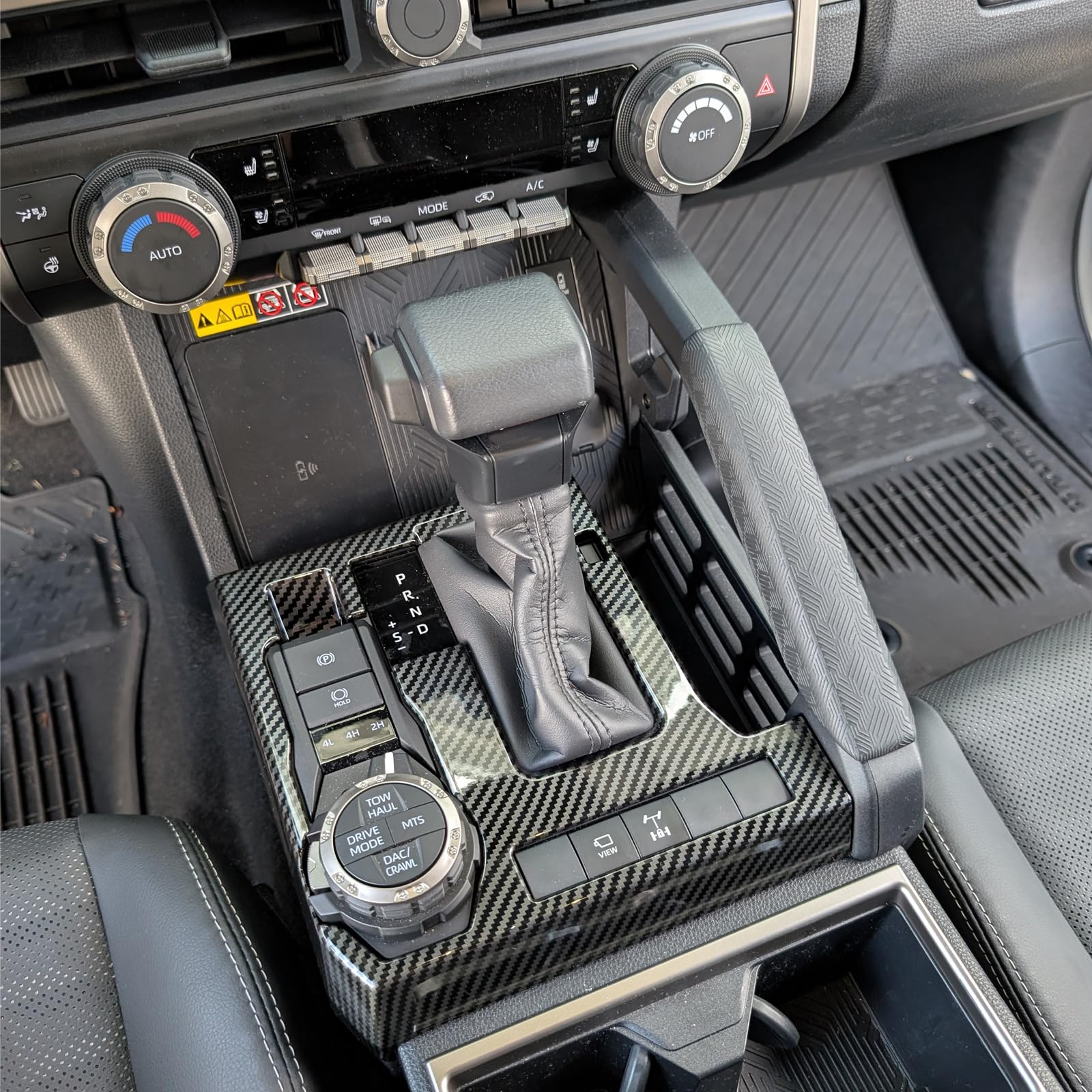 BORUIEN interior decor piece for Tacoma enhances cabin feel and protection.