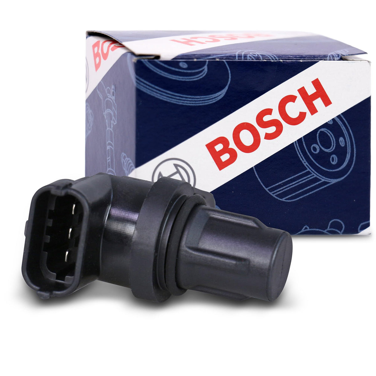 Bosch 0232103114 camshaft position sensor for precise engine timing.