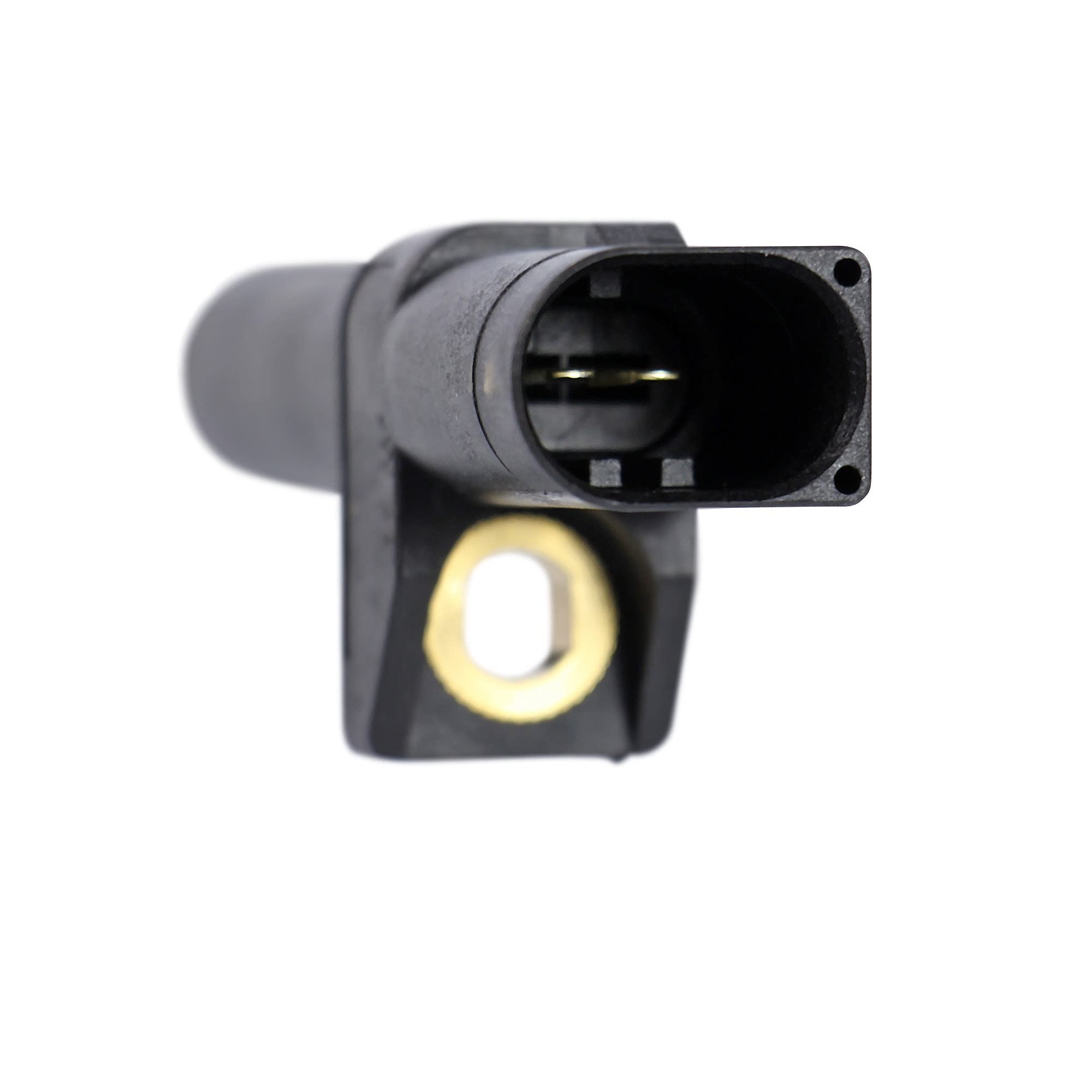 Bosch 0261210170 crankshaft sensor under-hood view demonstrates compact OE-replacement fit