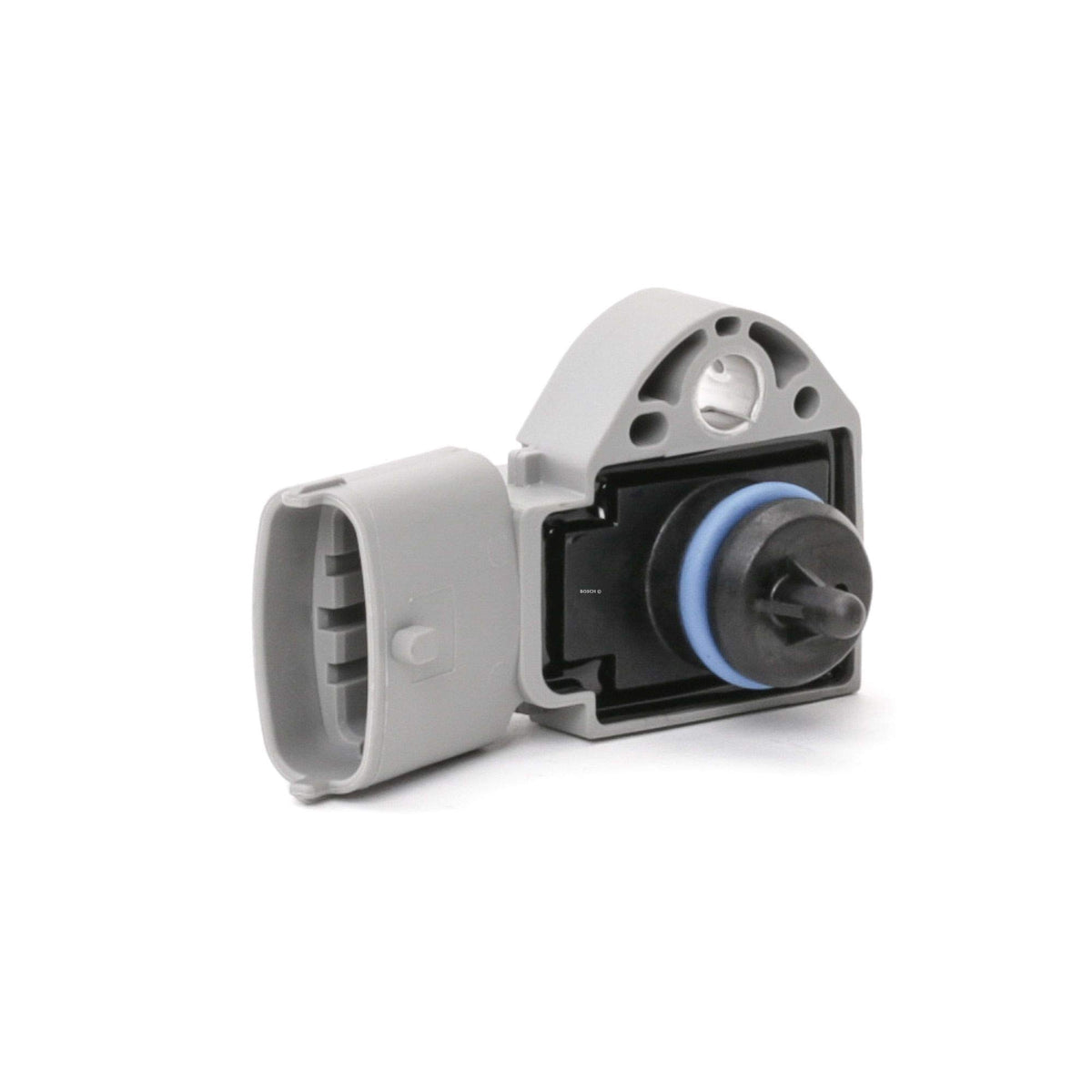 Bosch 0261230238 pressure sensor front view showing OE design and fit