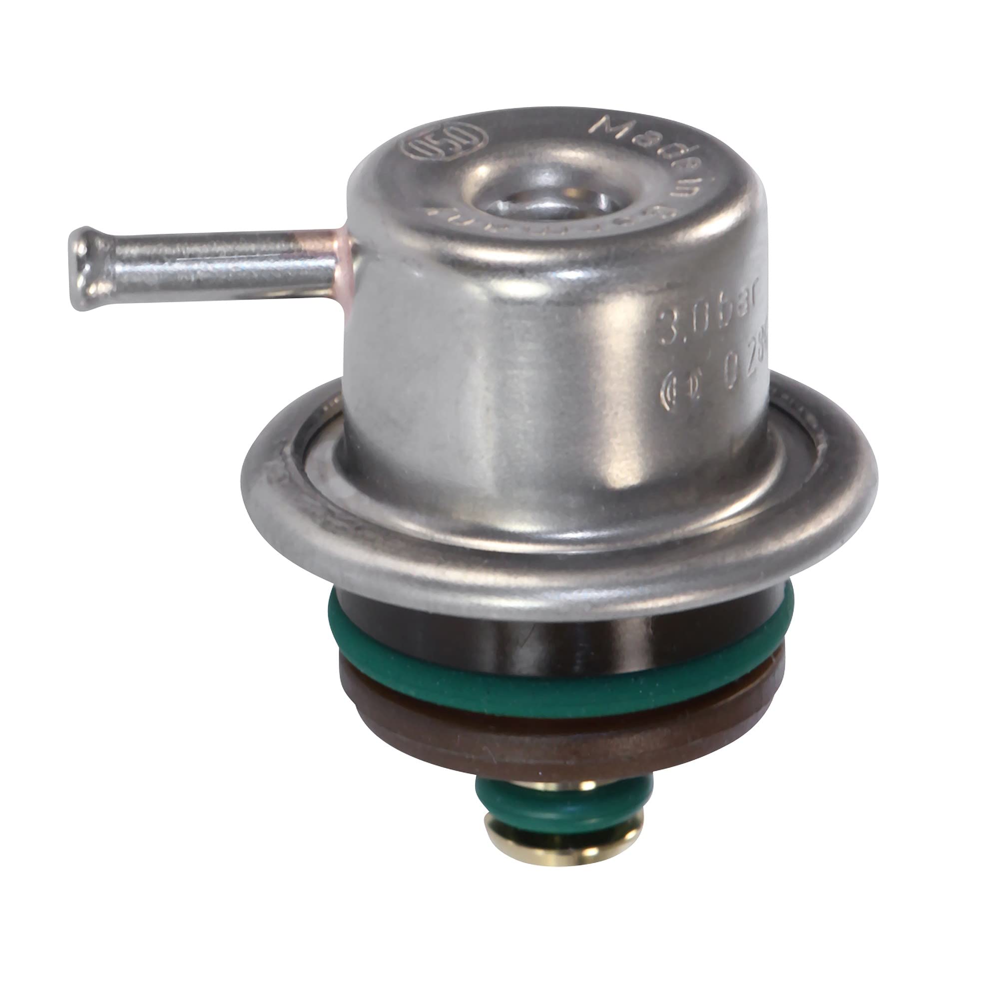 Bosch regulator side profile showing robust housing for harsh conditions