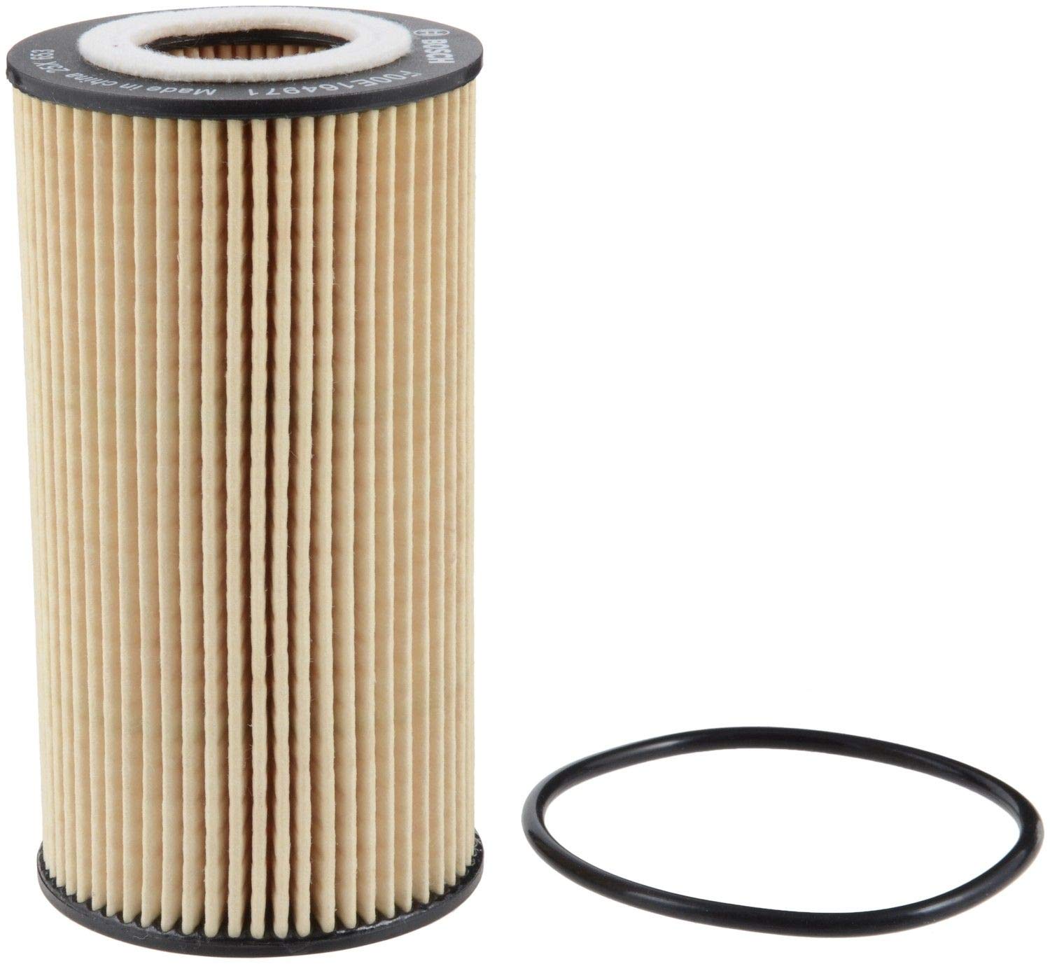 Bosch 3480 Premium Oil Filter with FILTECH technology for Volvo engines improves filtration