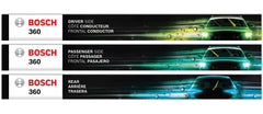 Bosch 360 front beam 26-inch blade for clear daytime visibility in rain