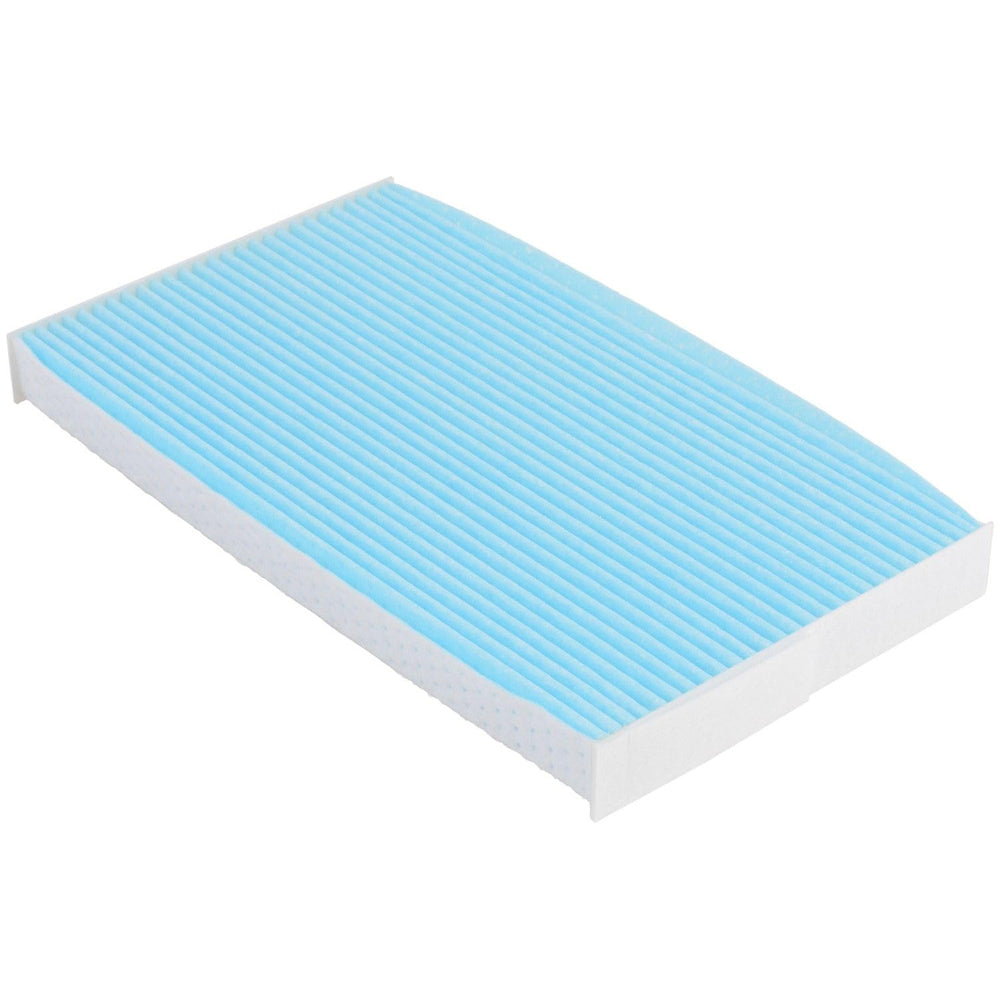 Bosch 6078C HEPA cabin air filter visual illustrating high-efficiency filtration for a cleaner car interior.