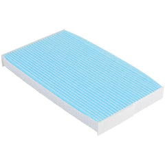 Bosch 6078C HEPA cabin air filter visual illustrating high-efficiency filtration for a cleaner car interior.