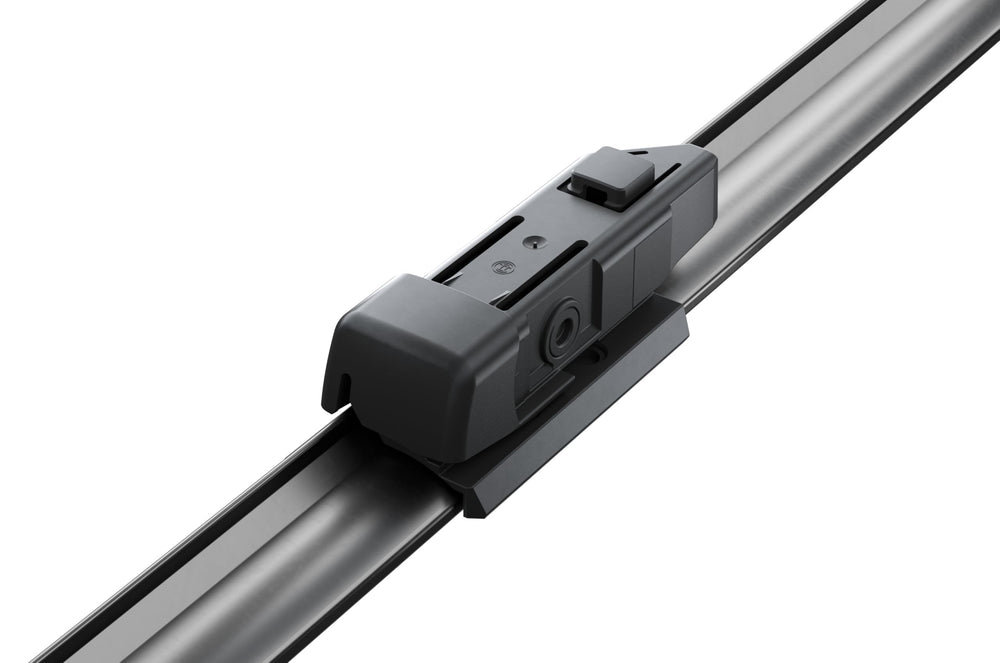 Bosch AeroTwin dual tension springs deliver even pressure for clarity.