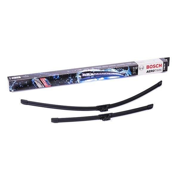 Bosch AeroTwin graphite-coated rubber for reliable water removal in rain.