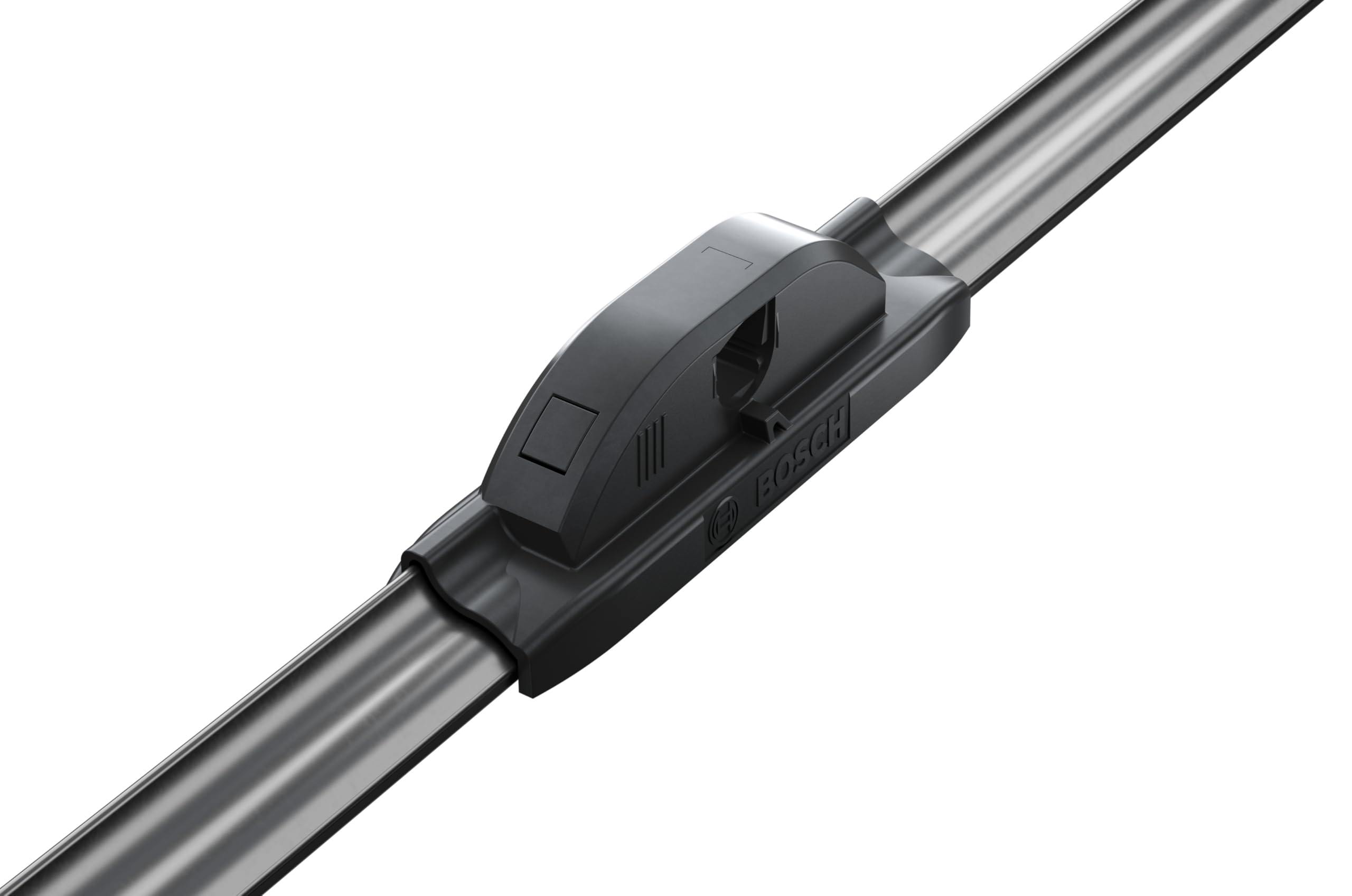 Bosch AeroTwin OE-style adapter enables easy installation on compatible vehicles.