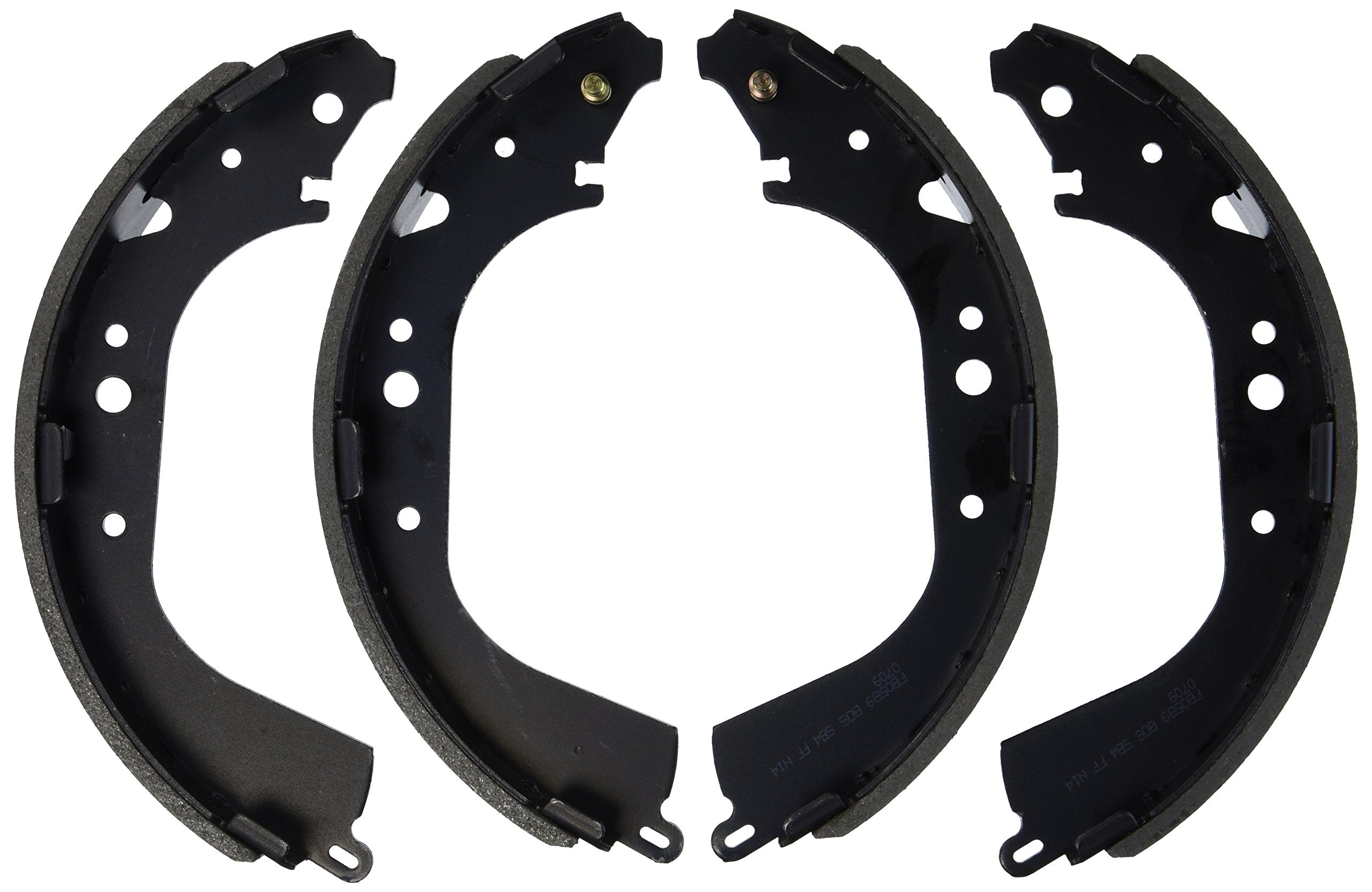 Bosch BS589 blue drum brake shoes for rear axle provide reliable braking performance