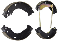 Bosch BS815 blue drum brake shoe set for rear axle compatibility on GM and Isuzu models