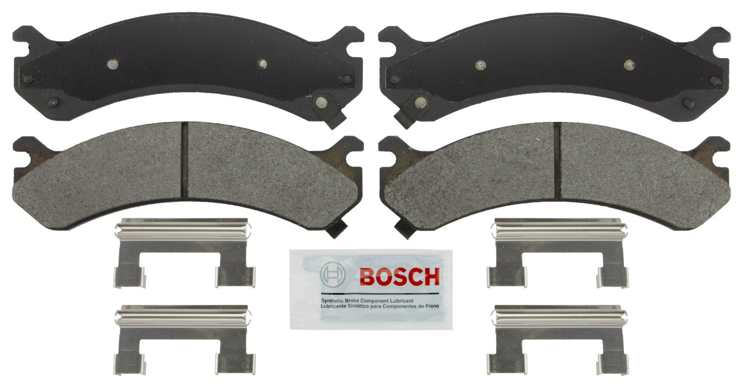 Bosch BSD784 severe-duty disc brake pad front view, optimized for heavy-duty stops