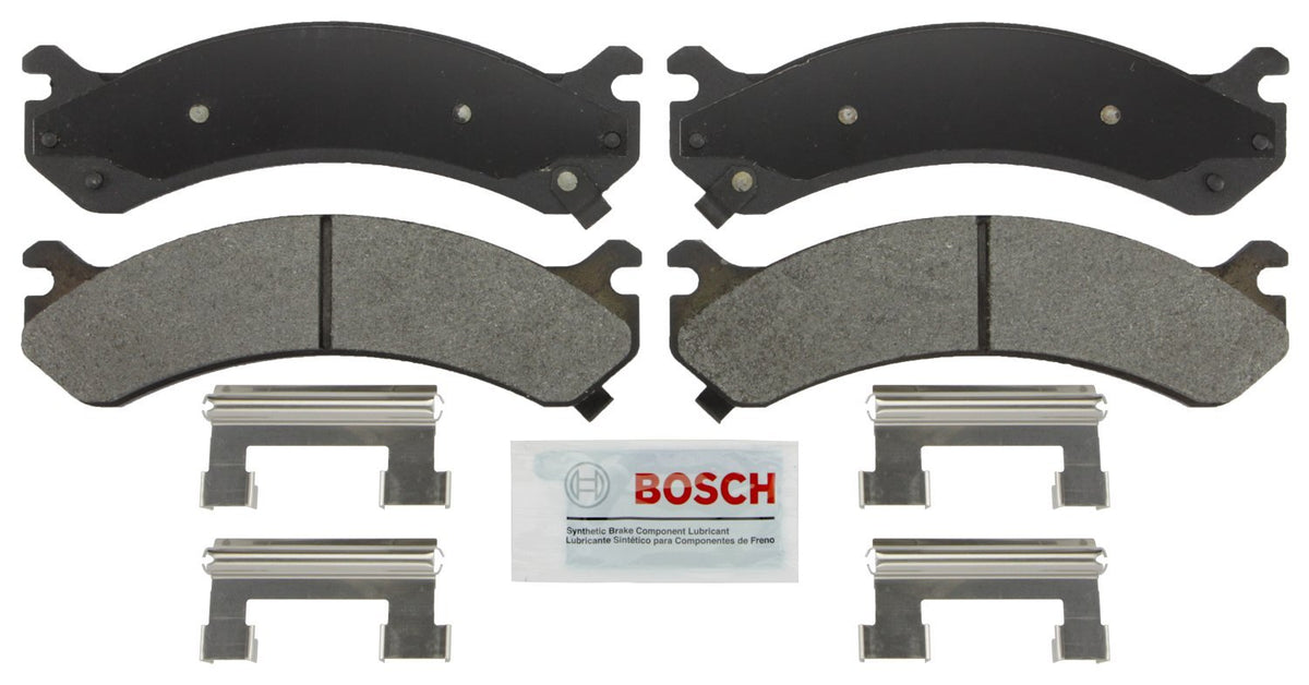 Bosch BSD784 severe-duty disc brake pad front view, optimized for heavy-duty stops