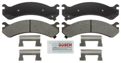 Bosch BSD784 severe-duty disc brake pad front view, optimized for heavy-duty stops