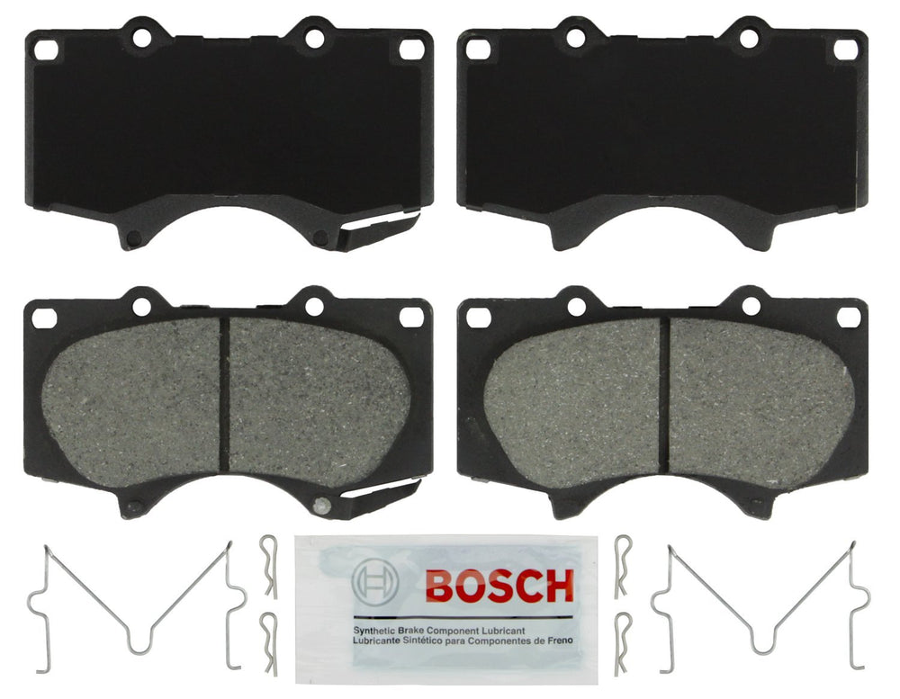 Bosch BSD976 front brake pads, quiet operation and long life for severe-duty use