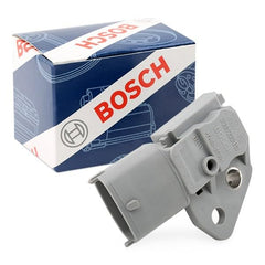 Bosch fuel pressure sensor 0261230110 installed in Volvo S60 for consistent readings.