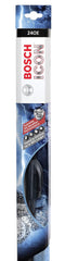 Bosch ICON 24OE premium beam blade delivers clean, streak-free visibility in rain