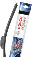 Bosch ICON ClearMax 365 rubber reduces friction for quieter, longer-lasting wiping.