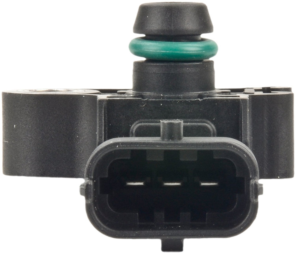 Bosch MAP sensor close-up with OE connector for precise sensing