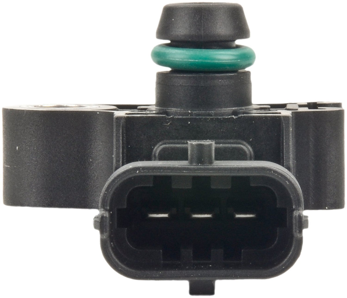 Bosch MAP sensor close-up with OE connector for precise sensing