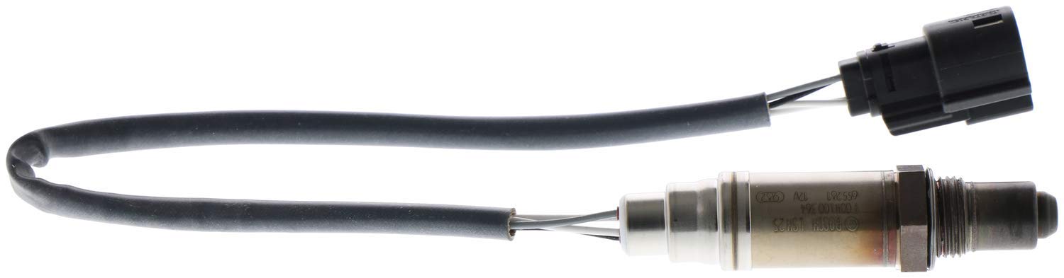 Bosch 15383 oxygen sensor stainless steel body resists exhaust exposure and wear.