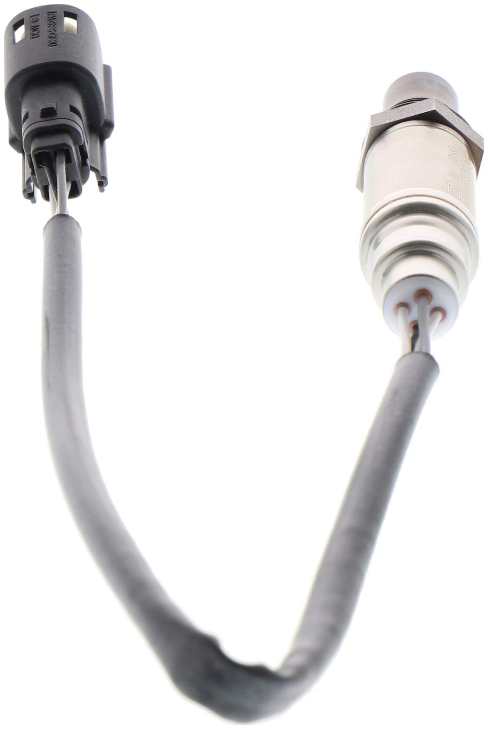 Bosch 15383 oxygen sensor vehicle fit-check image shows compatible Ford/Lincoln/Mazda applications.