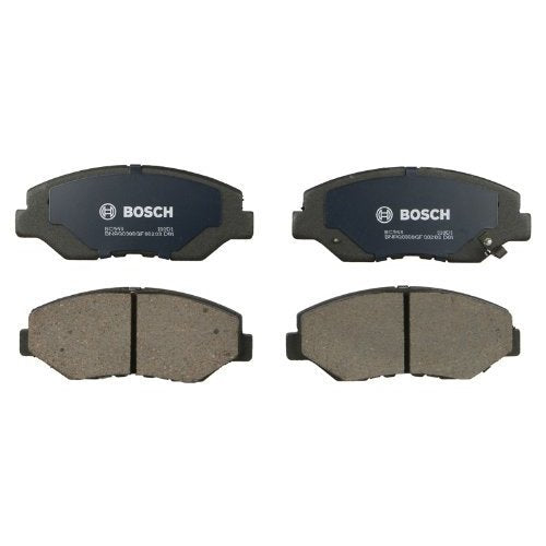 Bosch powder-coated backing plate showing rust resistance for longer pad life.