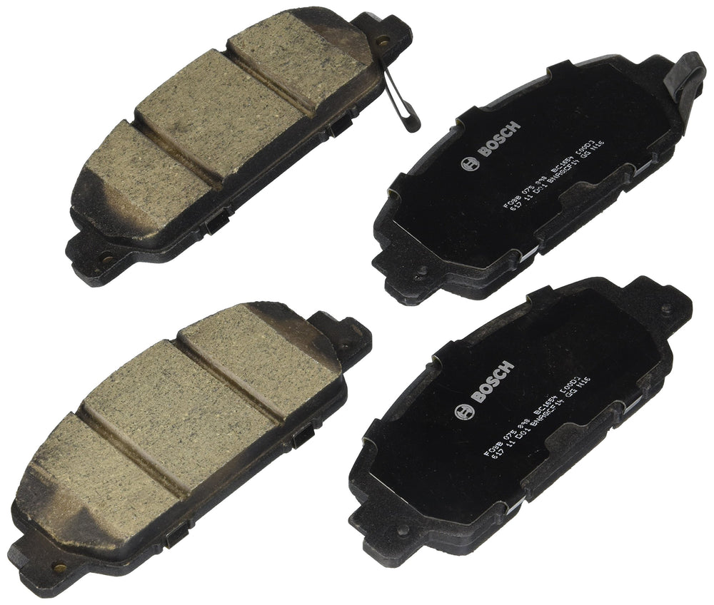 Bosch QuietCast BC1654 front brake pad set for Honda Accord/HR-V, quiet operation and low dust.