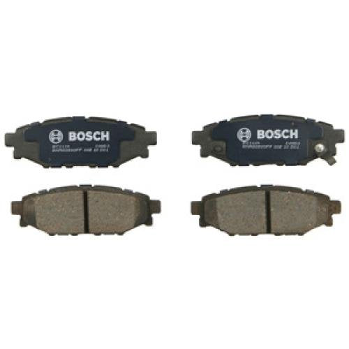 Bosch QuietCast rear brake pad for Subaru Crosstrek reduces dust and boosts durability.