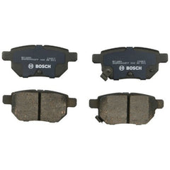 Bosch QuietCast rear brake pads for Pontiac Vibe, supporting quiet performance and durability.