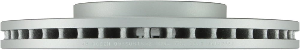 Bosch QuietCast front rotor for Honda Pilot promotes consistent pedal feel and lower brake noise.