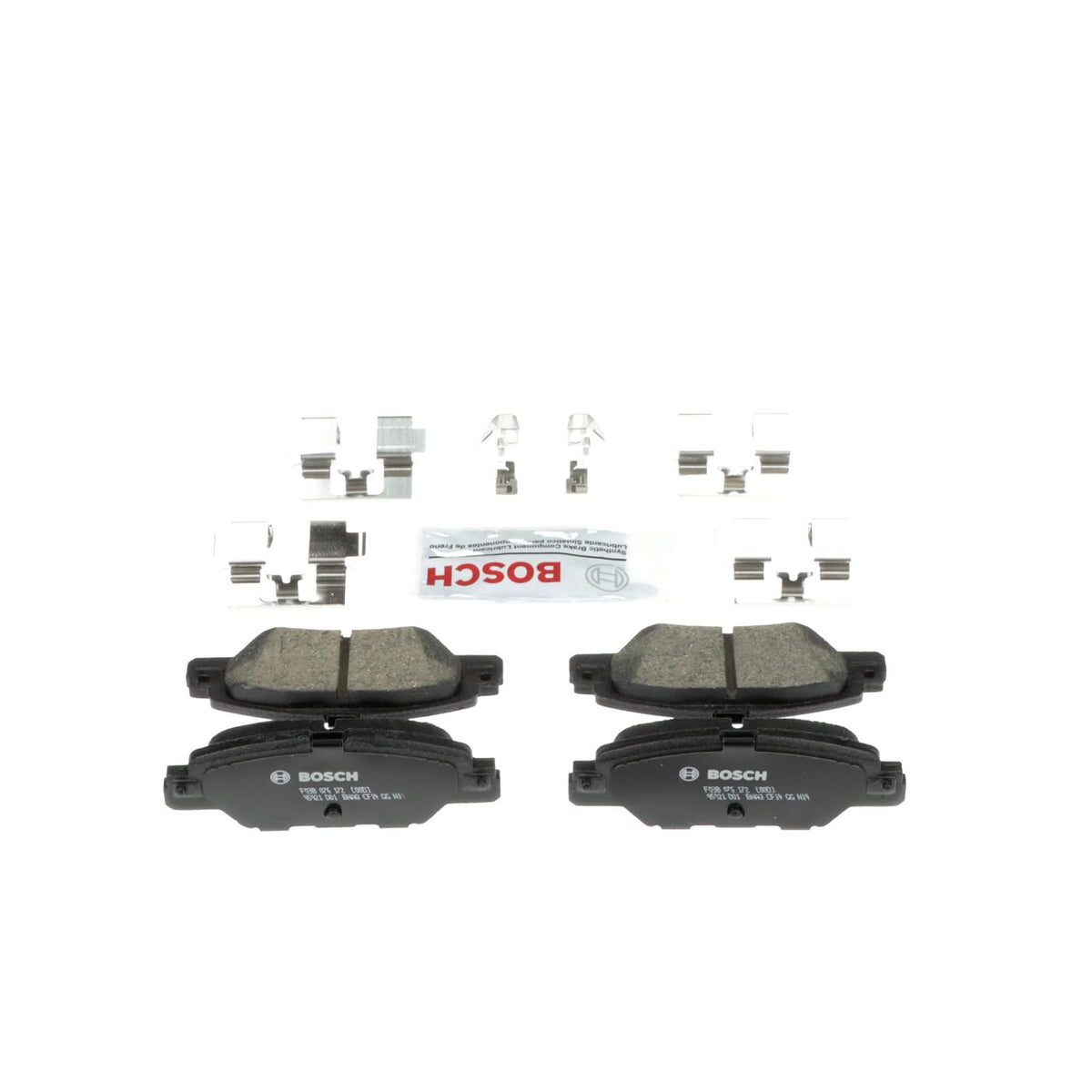 Bosch QuietCast rear brake pad set for Mazda CX-5 enhances quiet stopping and durability.