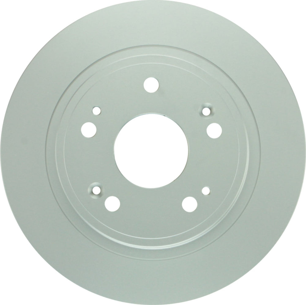 Bosch QuietCast rear brake rotor 282mm with rust-resistant coating for durability