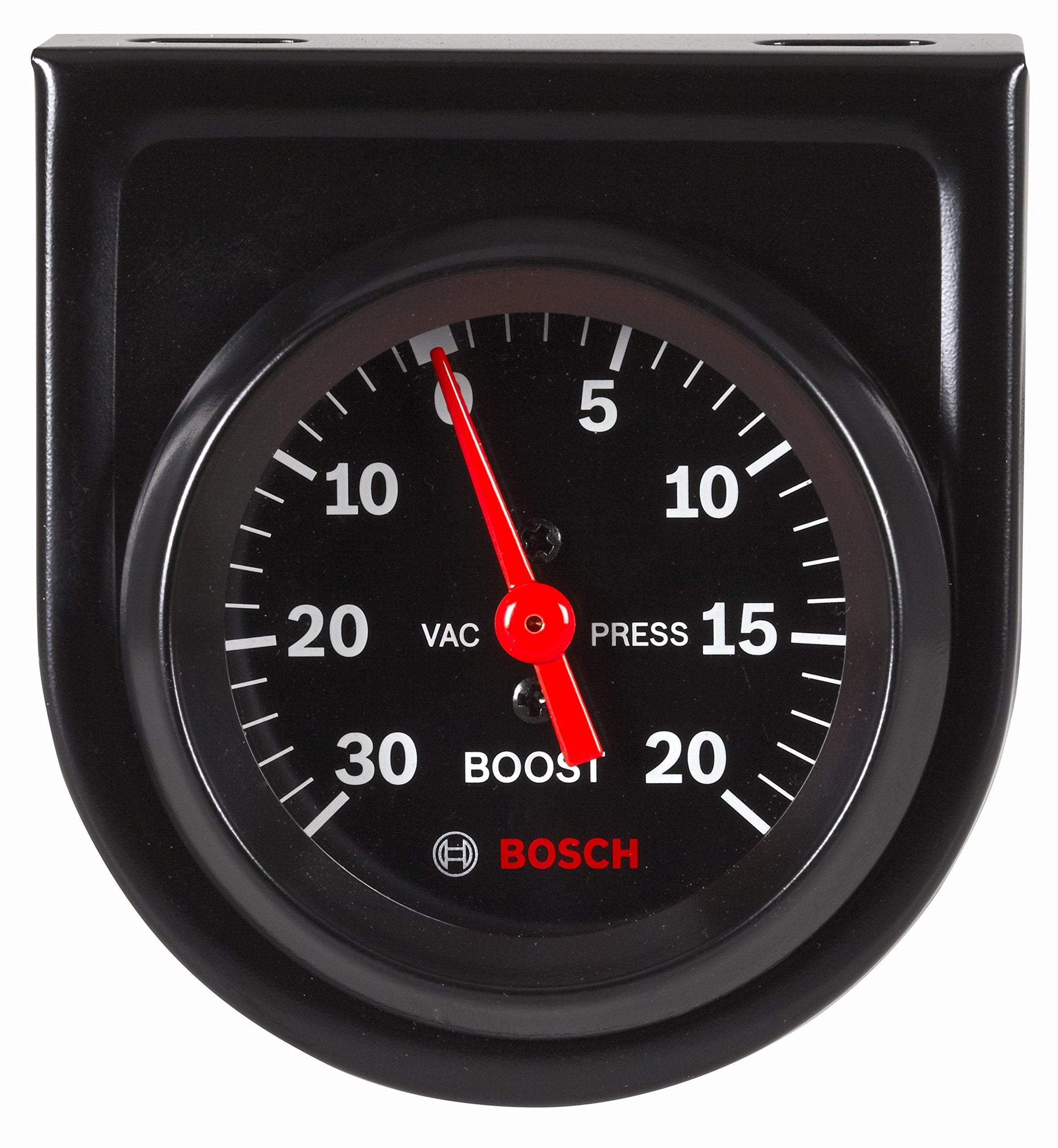 Bosch SP0F000050 Style Line gauge front view with black dial for quick readability