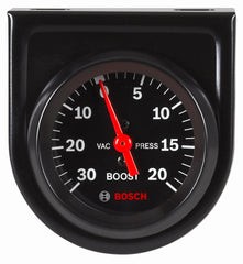 Bosch SP0F000050 Style Line gauge front view with black dial for quick readability