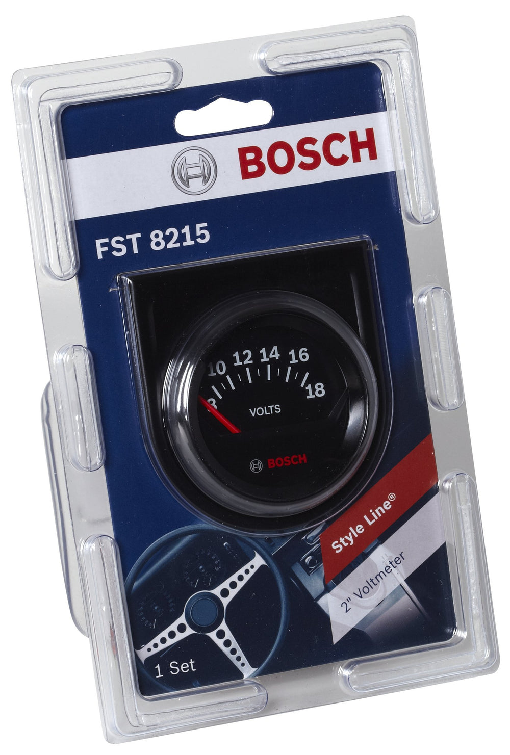 Bosch SP0F000051 chrome bezel with removable mounting panel.
