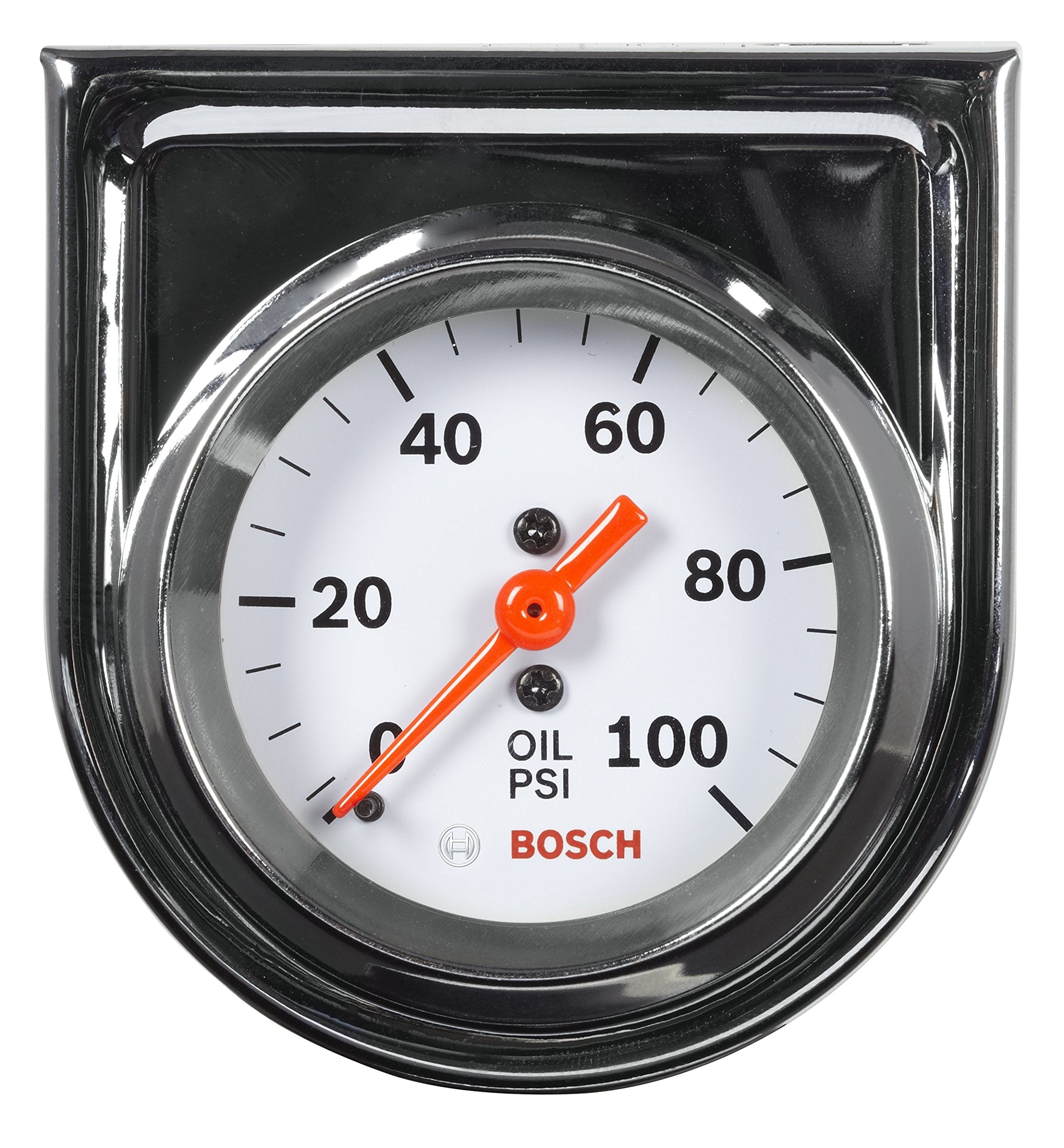 Bosch Style Line 2in gauge front view with clear dial for quick readings