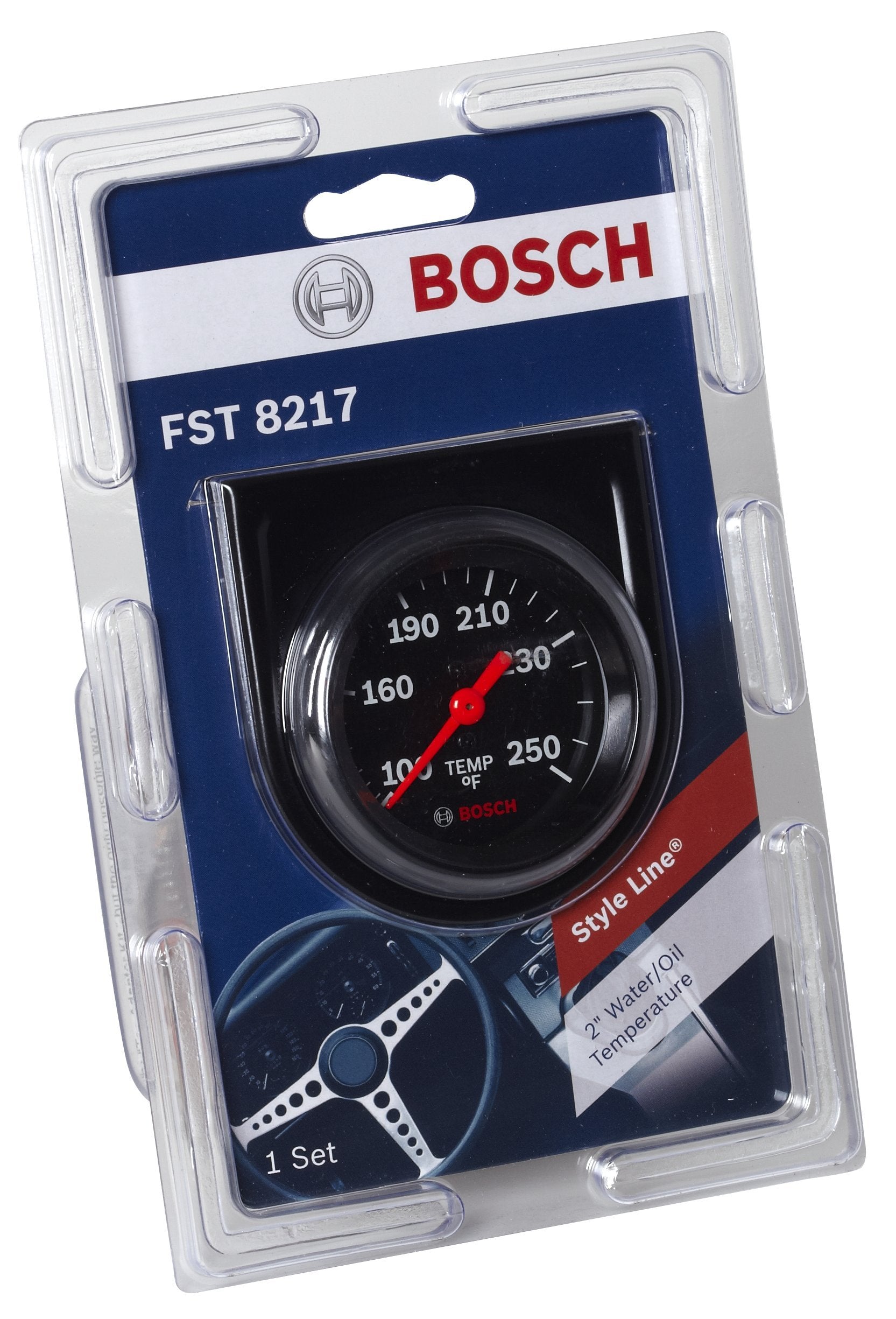 Bosch Style Line 2in backlighting; enhanced visibility in low light.