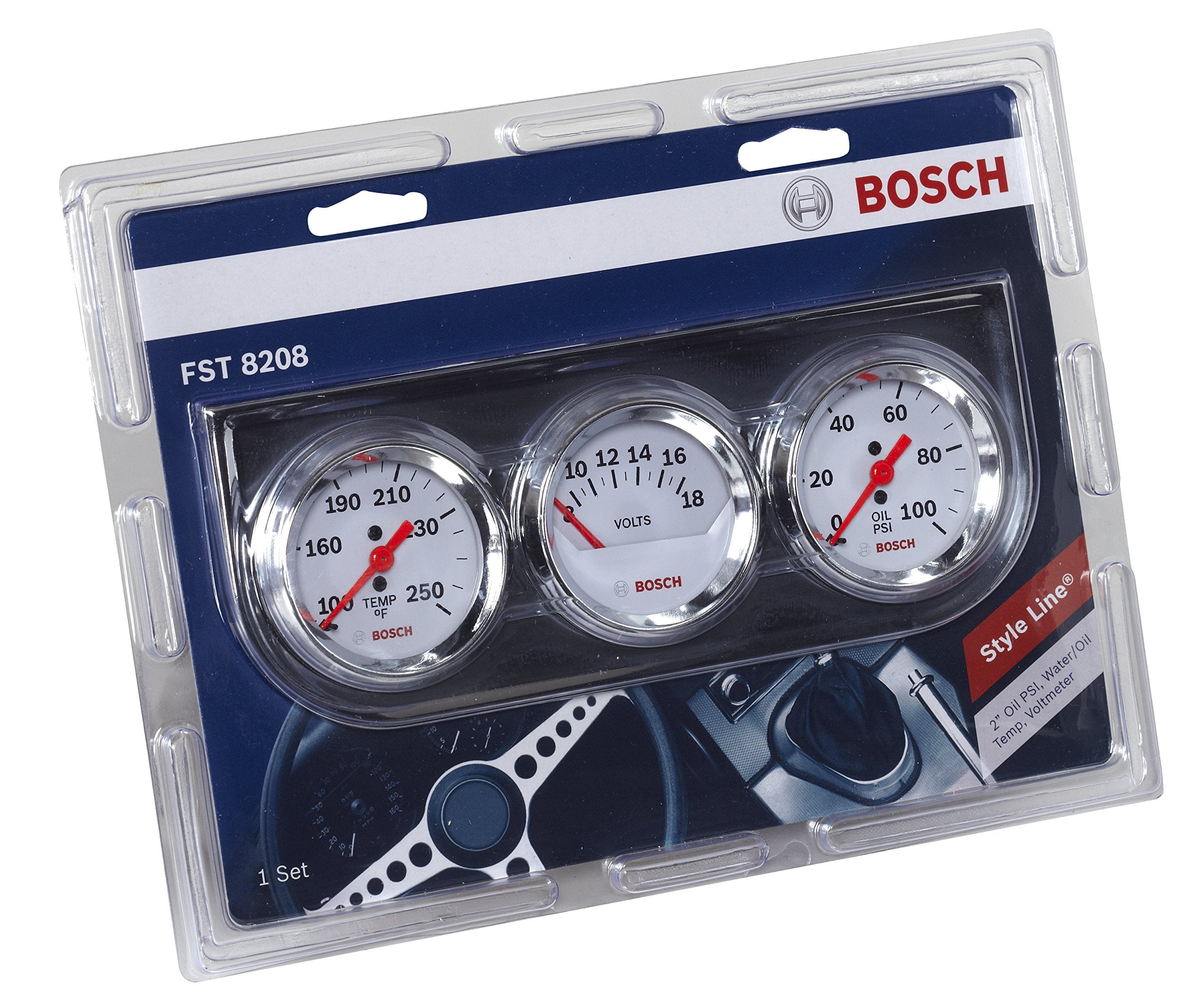 Bosch Style Line 72in tubing and NPT fittings enable flexible installation