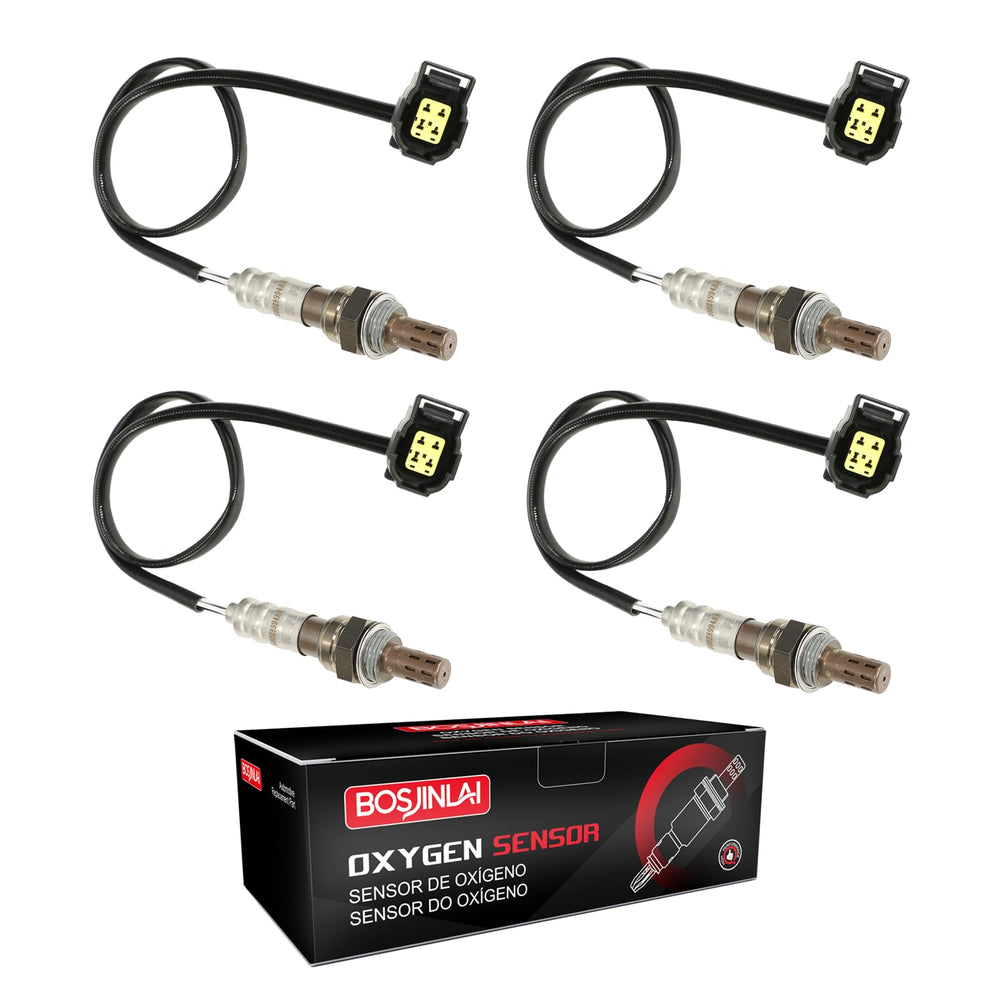 BOSJINLAI oxygen sensor upstream downstream 4-pack ready for install and reliable performance