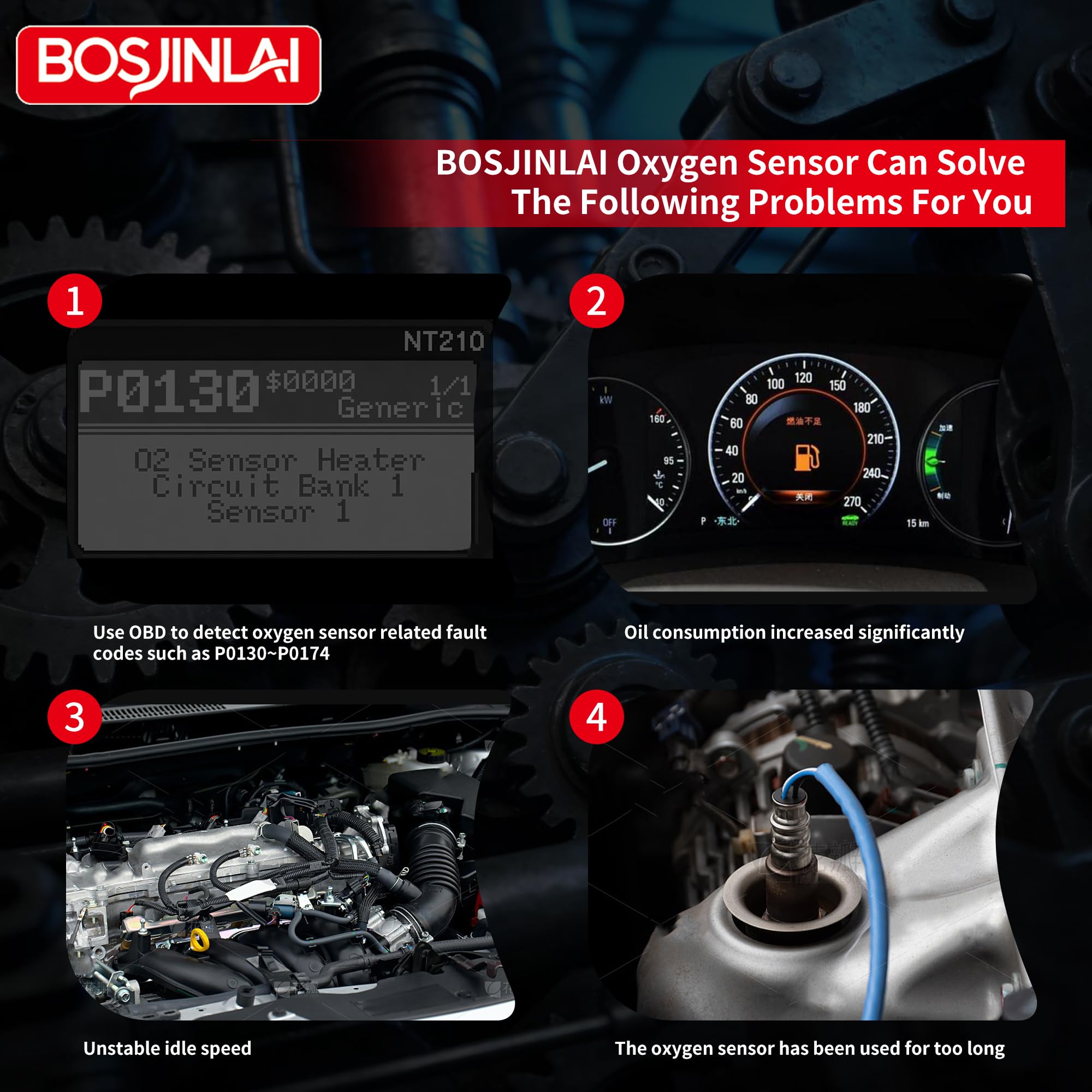 BOSJINLAI packaged durable sensors ready for installation