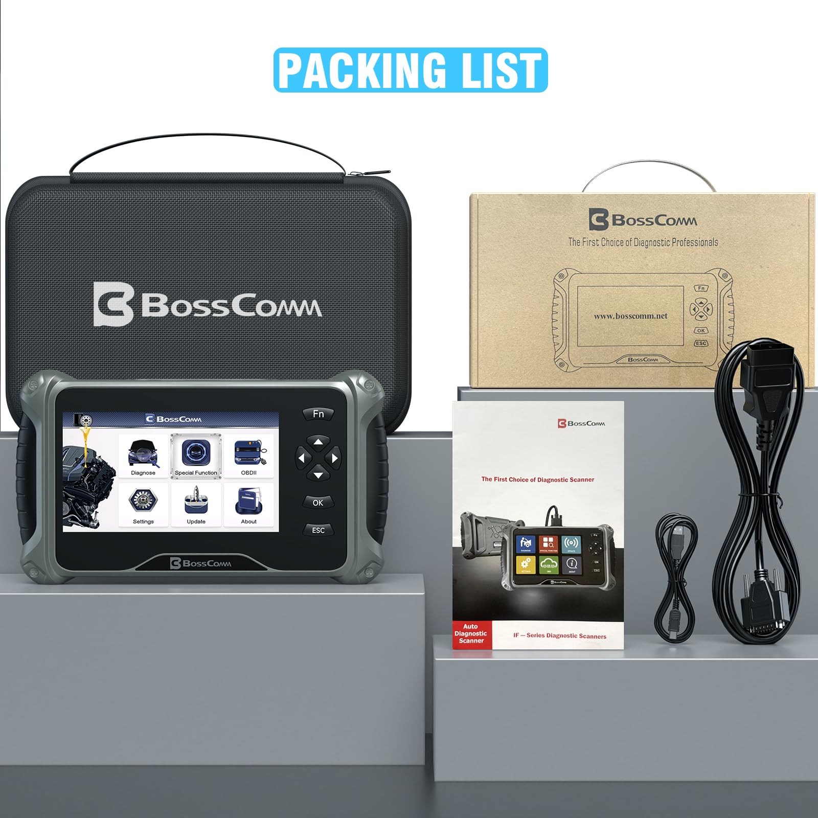 BossComm IF745 responsive after-sales support and lifetime updates.
