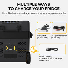 BougeRV in ECO Mode extending runtime for a dual-zone fridge