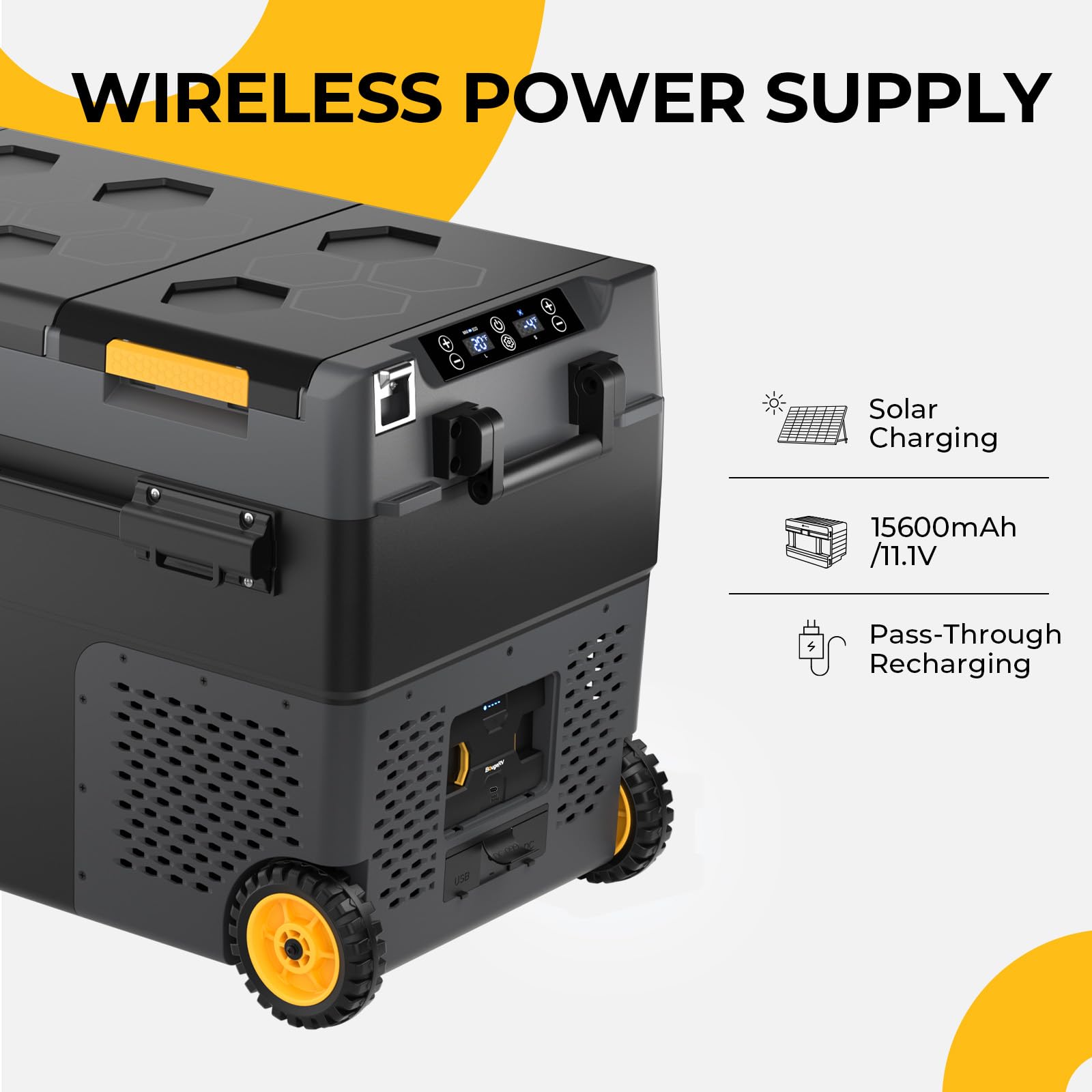 BougeRV 173Wh battery as wireless add-on for easy outdoors setup
