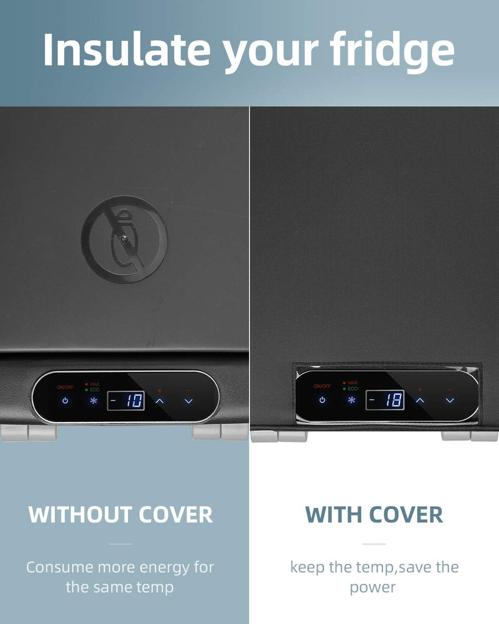 BougeRV vented design and side pockets for cords and accessories.