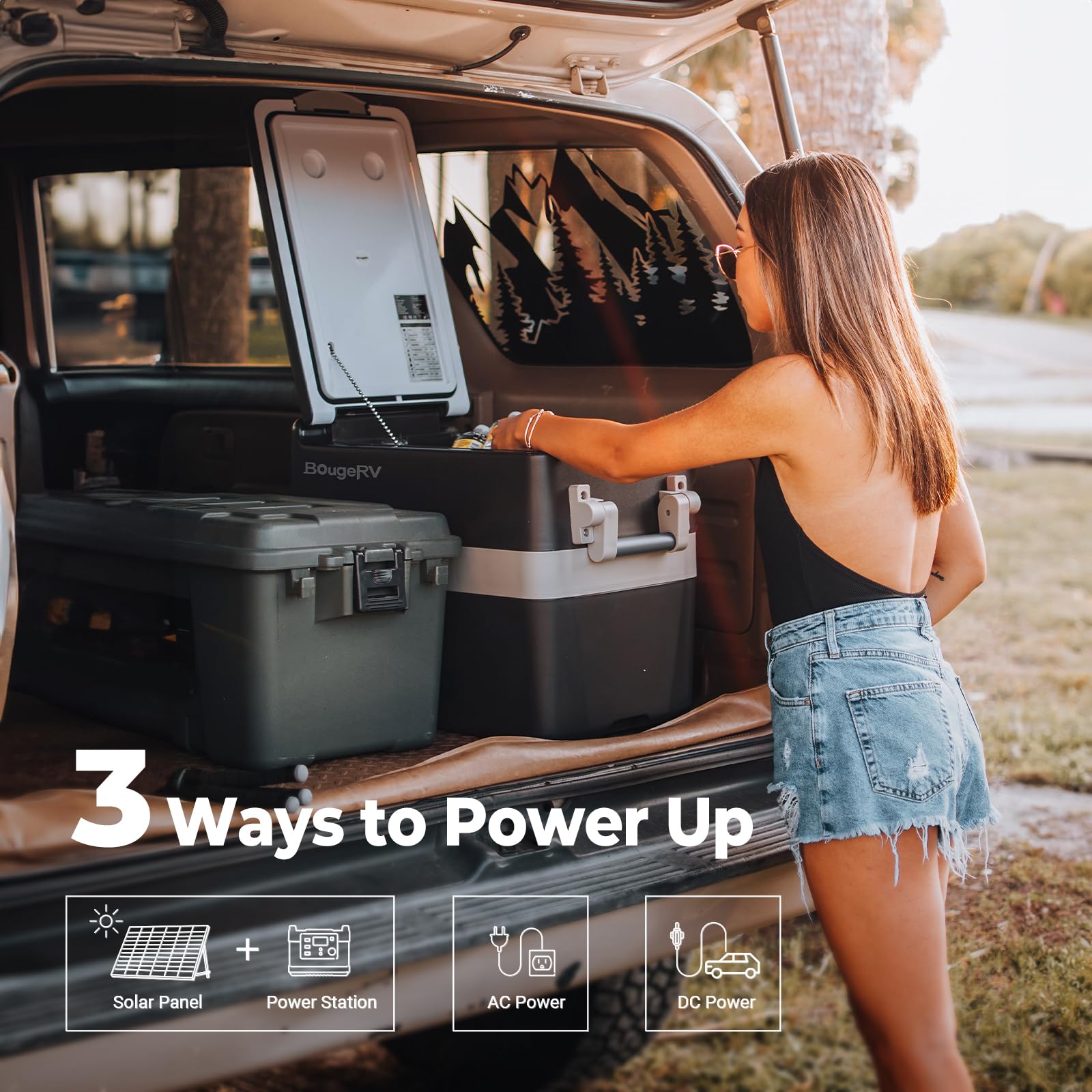 BougeRV battery protection indicator helps safeguard the vehicle battery.